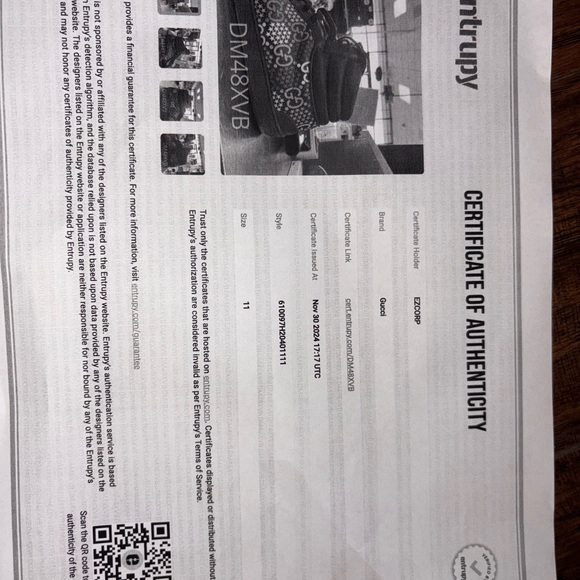 Gucci shoes
Authenticated by Entrupy
Willing to negotiate - Picture 5 of 5